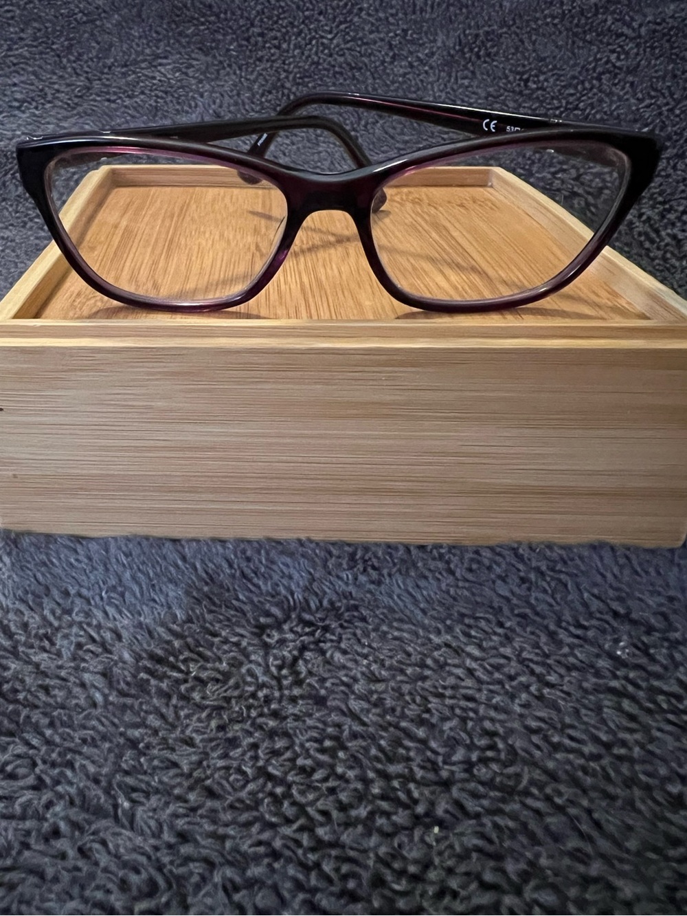 Michael Kors Purple Cat-Eye Eyeglass Frames